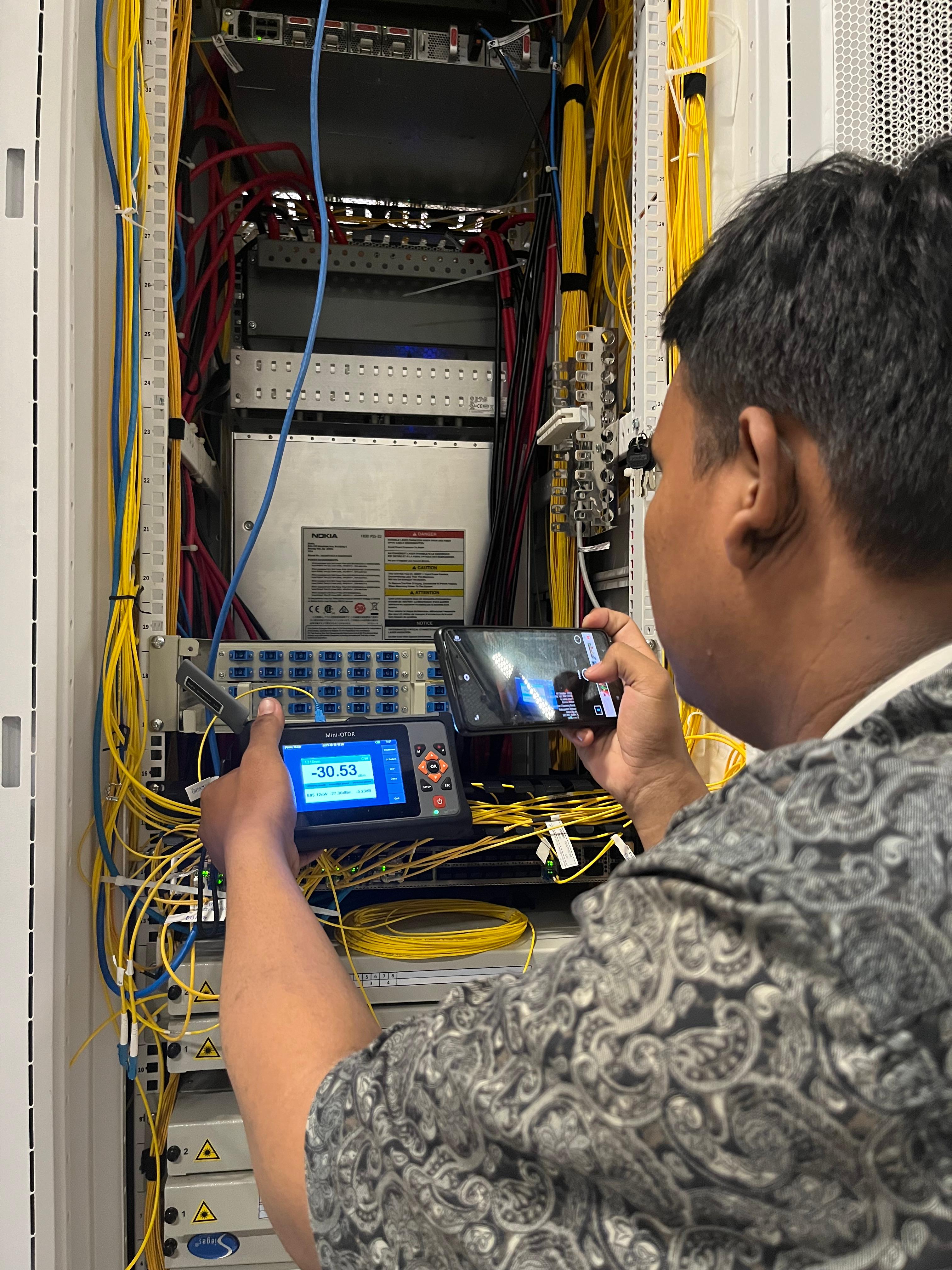 Pengecekan Link Fiber Optik
